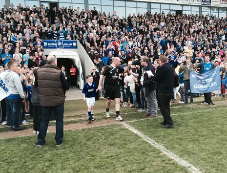 Cook can boast the record for the quickest Chesterfield manager to win a title in his managerial reign at the Proact and tried to sum up the feat.