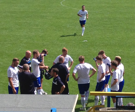 Chesterfield opened their pre season campaign with a 1-1 draw against local side Buxton at the Silverlands.