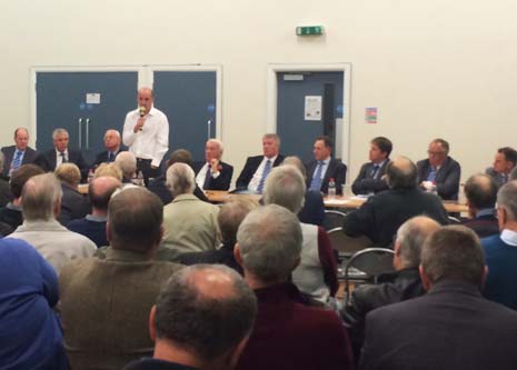 Over 120 people attended last night's Supporters AGM - held in the HUB at Chesterfield Football Club.