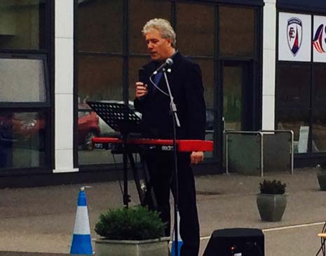 Pete Whiteley, speaking to The Chesterfield Post at the event, said he was delighted with how the garden had captured the public's imagination