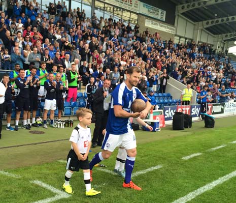 Shane Nicholson said he was now 'officially retired' after his testimonial game at the Proact stadium last Tuesday night.