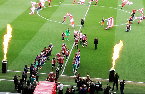 Chesterfield were far from being party-poopers as, befitting the occasion, the visitors provided a respectful guard of honour as the League One Champions entered the field of play