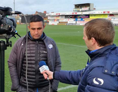 After the match, Chesterfield manager Jack Lester praised his side