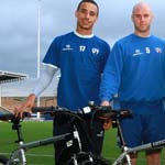 Injured Spireites get on their bikes