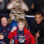 Spireites visit children in Chesterfield Royal Hospital