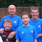 Chesterfield inclusive Football Club gave a demo at the Spireites v Carlisle game