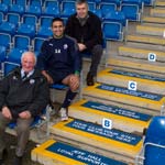 Trio Given Branded Steps At The Proact Stadium