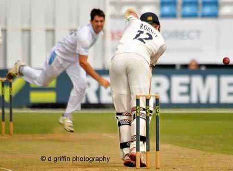 Two late wickets - after an excellent half-century from Richard Johnson – completed a terrific day for Derbyshire against Middlesex at the County Ground.