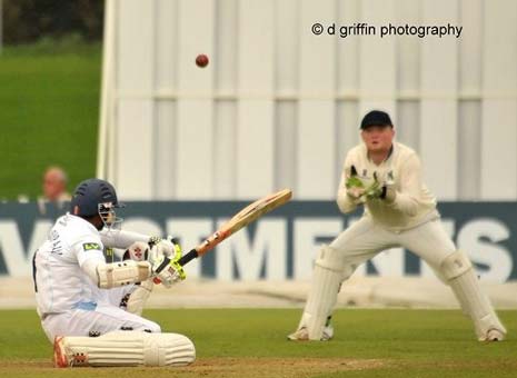 Chanderpaul showing the only real resistance as he finished 24 unbeaten at close of play.