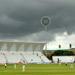 Notts Match Finely Poised After Rain-Affected Second Day