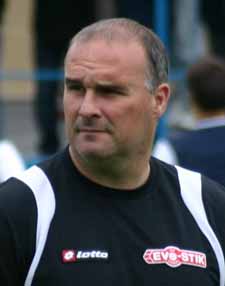 Matlock Town FC Manager Mark Atkins