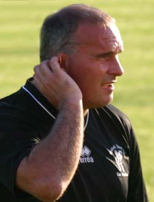 manager Mark Atkins' resources were stretched to the absolute limit as he prepared his charges for Tuesday evening's home 4-0 friendly loss to a strong and useful Leicester City under 21 side.