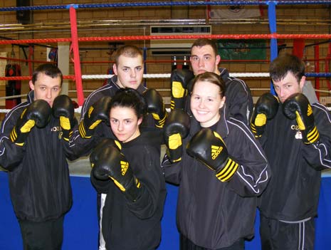 Six young people who train with Derbyshire Constabulary's OzBox team have gone on to win bouts as amateur boxers.