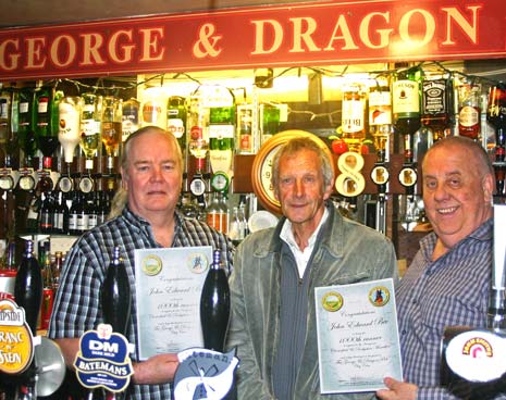 Daniel Lane, Landlord of John's local pub, the George and Dragon in Clay Cross, has already offered him a generous sponsorship amount, which John is aiming to at least match as his own sponsorship target.