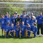 Local U12 Football Team Celebrate Successful Season