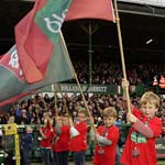 Chesterfield Panthers form gaurd of honour for the Tigers