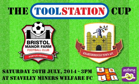 Staveley Miners Welfare FC will be hosting the Toolstation Cup, the first ever interleague match between the Toolstation Northern Counties East League and the Toolstation Western League, at their Inkersall Road ground on July 26th at 3pm.