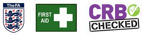 All coaches are FA qualified, First Aid and CRB checked and there'll be regular appearances by some of Staveley MWFC's first team as well as the U19s.