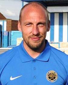 Staveley Man of the Match, Player/Manager Jas Colliver travelled to the game after a day in hospital and could only play after taking painkillers