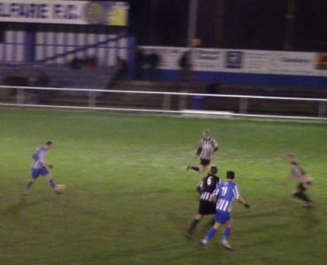 Kieren Watson who, but for an offside flag, would have been able to cross/drive for goal for one last chance - replays show he may have been just on but it isn't conclusive