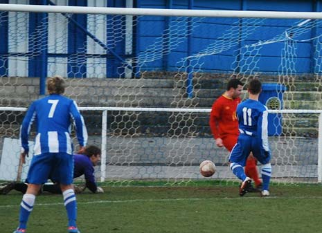 good work from Forbes then set up an opportunity for Chris Youlden who scored form close range on 34 minutes