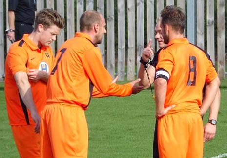 With a 'card happy' referee and an assessor looking on, it was a recipe for trouble.