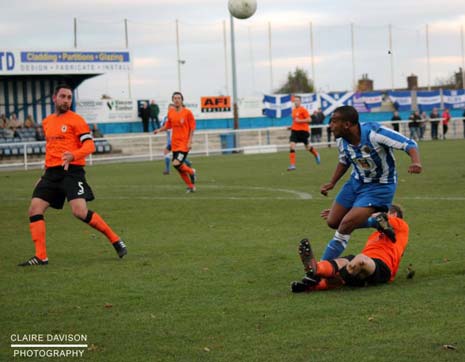 Reece Littlejohn  almost created a chance for himself after 10 minutes when he won the ball off keeper Williams, who had come for the ball and failed to collect cleanly