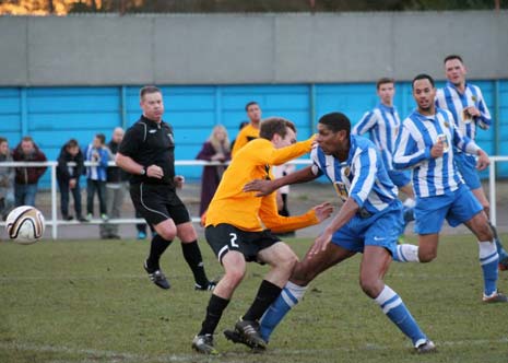 There were precious few chances in the first half and there were even less in the second. Tom Mullens strike late on, which was comfortably saved, was the only real shot of note.