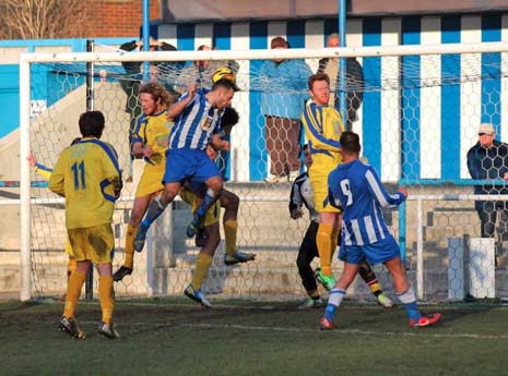 Plenty of chances fell the Welfares way in the closing moments of the match