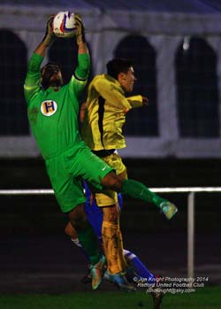 Retford then attacked and Staveley keeper Steve Hernandez was called into action when he dealt easily with a long range shot. 