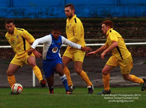 With 12 minutes remaining, Staveley grabbed another goal when a powerful shot from Jack Watts was parried by Fuller and Jahmal Smith scored his ninth goal