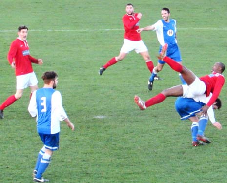 The goal fired Heanor up and they finished the half strongly, with Ricketts, Richards and the prolific Keiran Debrouwer keeping Hernandez and his back four busy.