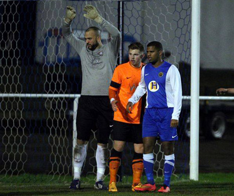 Worksop appeared happy to defend their lead and didn't particularly press forward for a second, which was possibly a mark of respect for the home side.