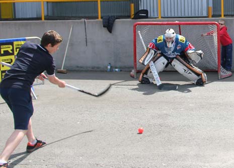 The Sheffield Steelers assisted long term sponsor LUK in their 25th Anniversary celebrations at the weekend at their impressive factory in Waleswood Road, Wales.